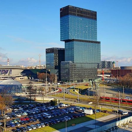 Apartament Korfantego Citycentre Z Widokiem Na Spodek Katowice Eksteriør billede